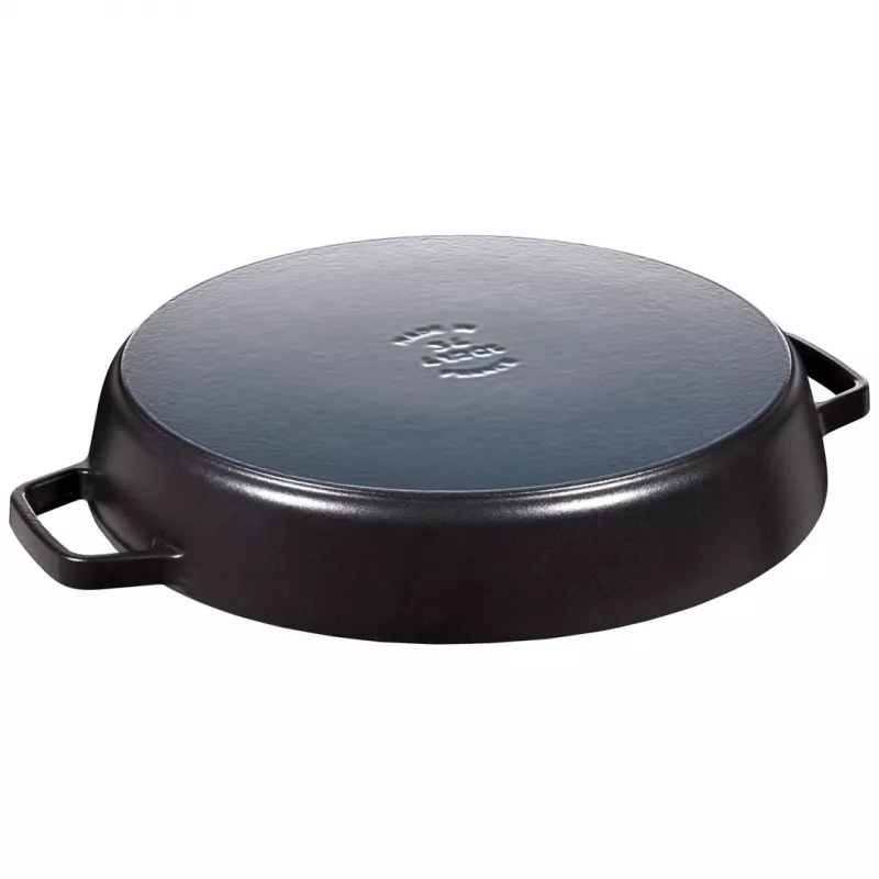 Staub 40511-073 Gusseisen-Kokotte-Pfanne mit zwei Griffen