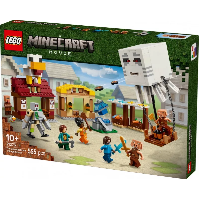 LEGO MINECRAFT 21273 Der Ghast-Ballon-Dorfangriff