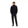 BERGHAUS Prism Half Zip Polartec® Fleece – Herren-Fleece-Sweatshirt, Größe L (Schwarz)