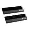 Akasa A-M2HS01-KT02 Computer-Kühlsystem SSD-Kühlkörper/Radiator Schwarz 1 - 2 (A-M2HS01-KT02)
