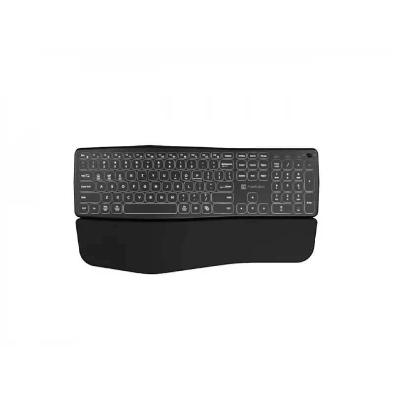NATEC PORIFERA Tastatur Home/Office Bluetooth QWERTY US International Schwarz