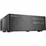 SilverStone Grandia GD08 - Desktop - SSI EEB - ohne Netzteil - Schwarz - USB/Audio