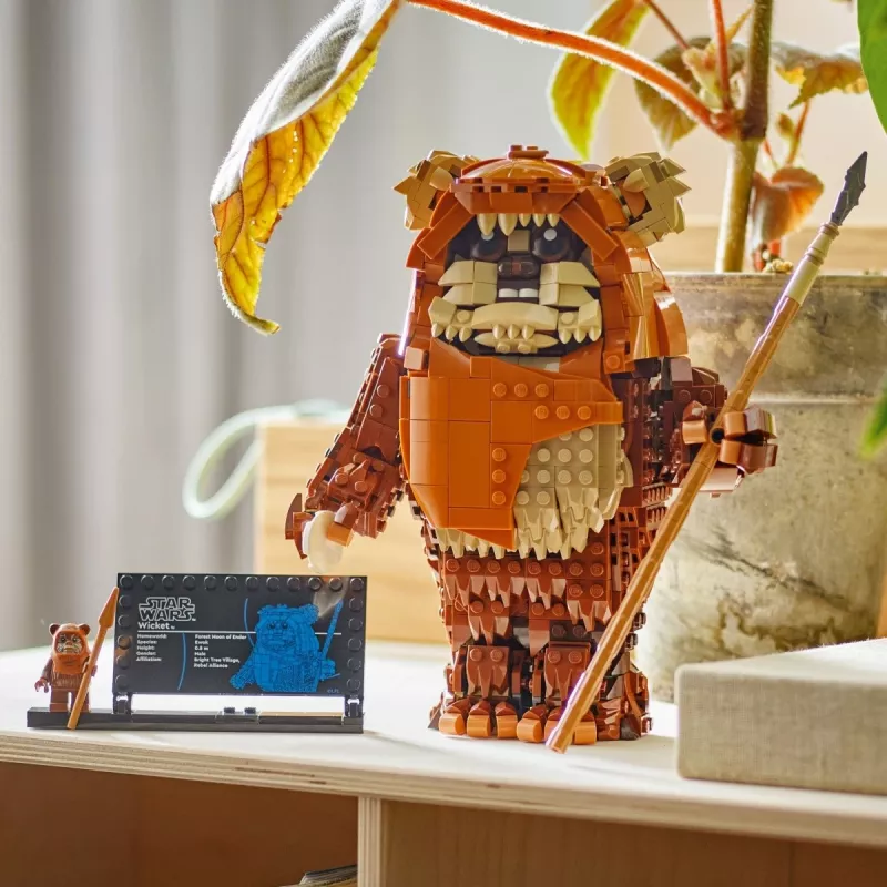 LEGO Star Wars Construct Wicket the Ewok 75430 Bauset — 1010 Teile, 230 mm Modell, Alter 12+