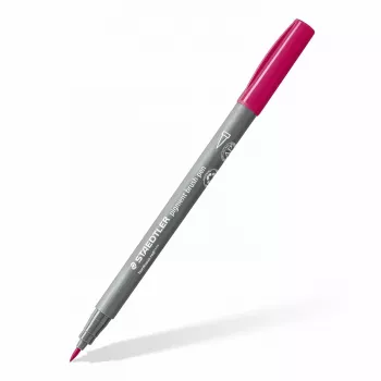 Staedtler Design Journey 371 BK4-3 Pigment-Pinselstift-Set, Forest Colors, 4-teilig