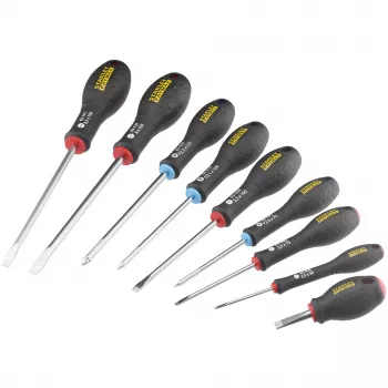 Handschraubendreher-Satz STANLEY FATMAX FMHT65424-0 – 20-teilig, gerade Schraubendreher, flache und Pozidriv-Spitzen