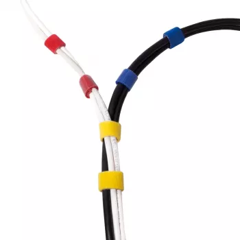 LogiLink KAB0053 Kabelbinder Klett-Kabelbinder Klettband Blau 1 Stk.