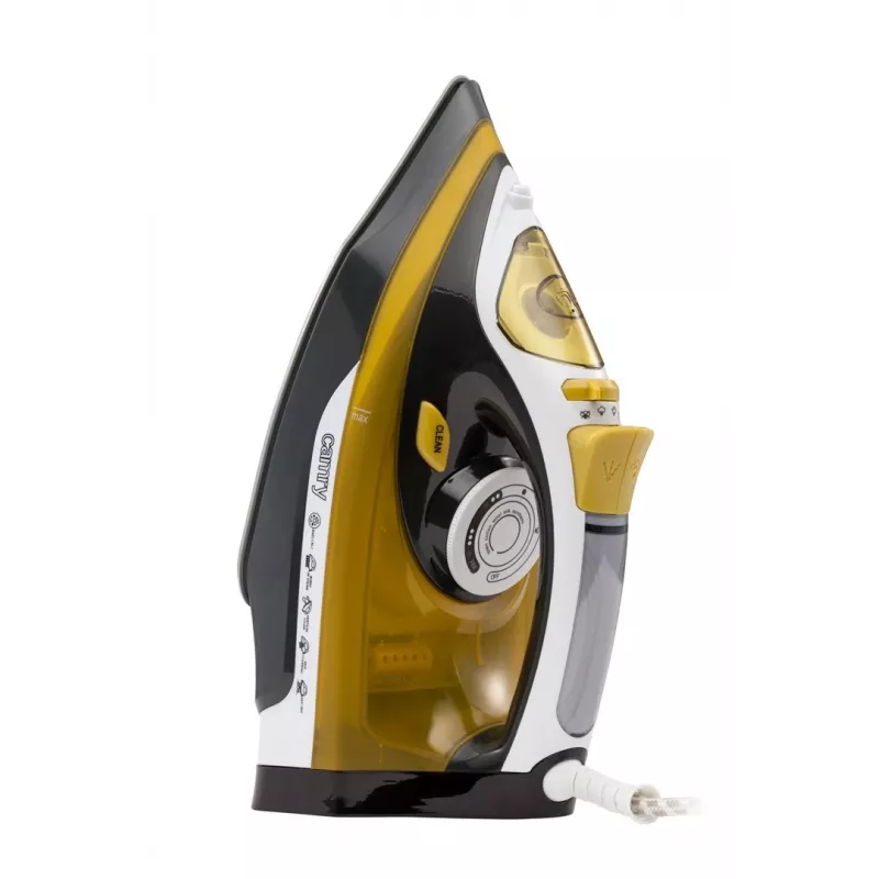 Camry CR 5029 Bügeleisen Dampfbügeleisen Schwarz,Gelb 2400 W
