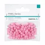 Gummi PIXEL Packung 100 Stück 9,8 g von DeepCool — universelle Gummistücke, pink, Blister