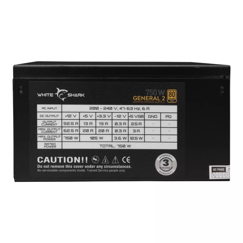 Netzteil White Shark GPSU-750W General-2 750W