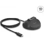DELOCK Magnetischer Standfuß USB Typ-A Buchse auf USB Typ-C Stecker 10 Gbit/s Dockingkabel 1,2 m (64365)
