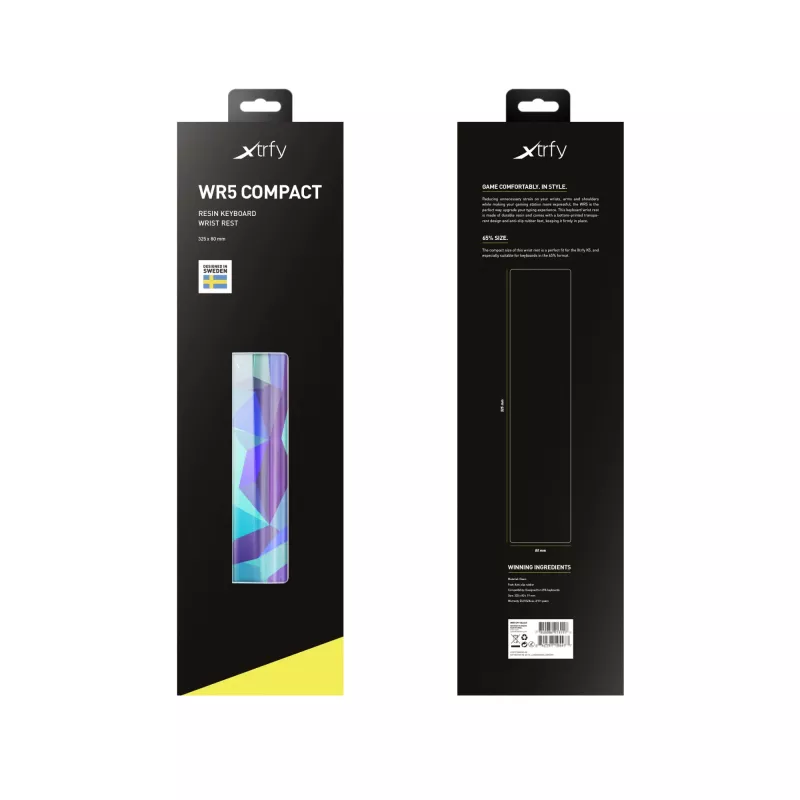 Handgelenkauflage CHERRY XTRFY WR5 Compact Litus Resin 325x80x19mm
