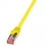 Netzwerkkabel LogiLink 10 m Cat.6 RJ-45 S/FTP Gelb