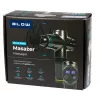 Massagegerät BLOW Wave 5000 mit 10 austauschbaren Aufsätzen und Tragetasche