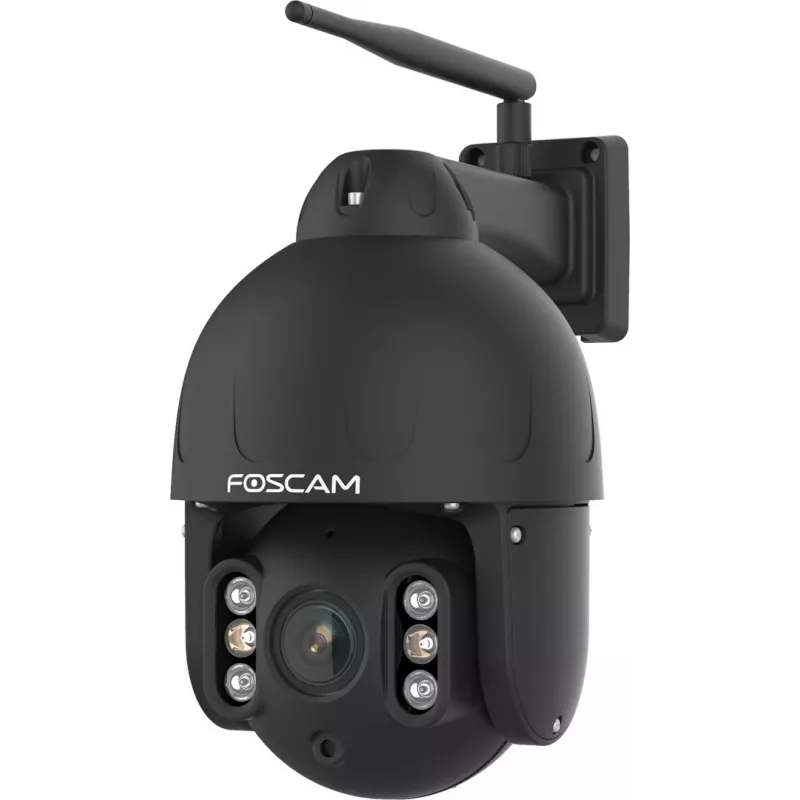 IP-Dome-Überwachungskamera Foscam SD8P 8 MP, 4K 3840 x 2160, 4-fach optischer Zoom, PTZ, IR 50 m, Wi‑Fi, MicroSD bis zu 256 GB