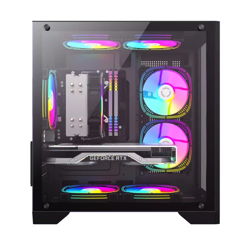 Gamemax | Gehäuse | INFINITY MINI BK | M-ATX