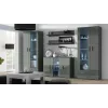 Cama Sideboard 120 cm SOHO S7 grau/grau glänzend