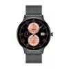 Smartwatch Colmi V89 Steel Schwarz mit Herzfrequenzmesser, wasserdicht
