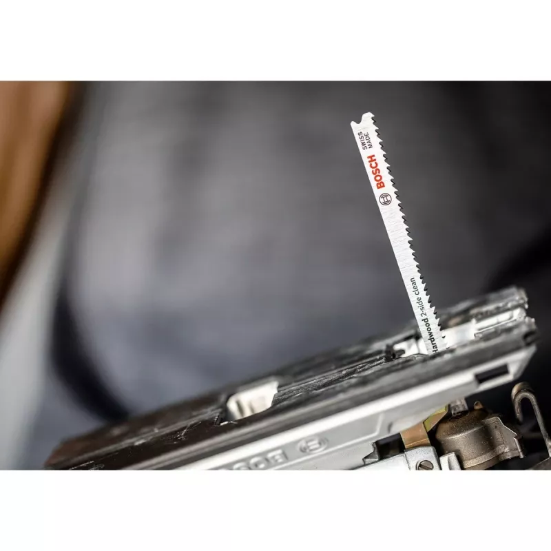 Bosch Expert Hardwood 2-side clean T 308 BFP Stichsägeblätter, 25 Stück (2 608 901 181)