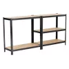 Extralink Metall Lagerregal 180x90x40 Schwarz
