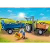 Playmobil Mähdrescher-Traktor mit Anhänger - Als-ob-Spiel & fantasievolles Spielen für Kinder von 6 bis 9 Jahren - Fat Brain Toys