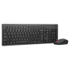 Kabelloses Tastatur-Maus-Set Lenovo Essential Wireless Combo Gen2 — schwarz, kompaktes Layout, kabellose Verbindung