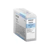 Epson Einzelpackung Light Cyan T850500, Light Cyan, Pigmenttinte, 80 ml, 1 Stück