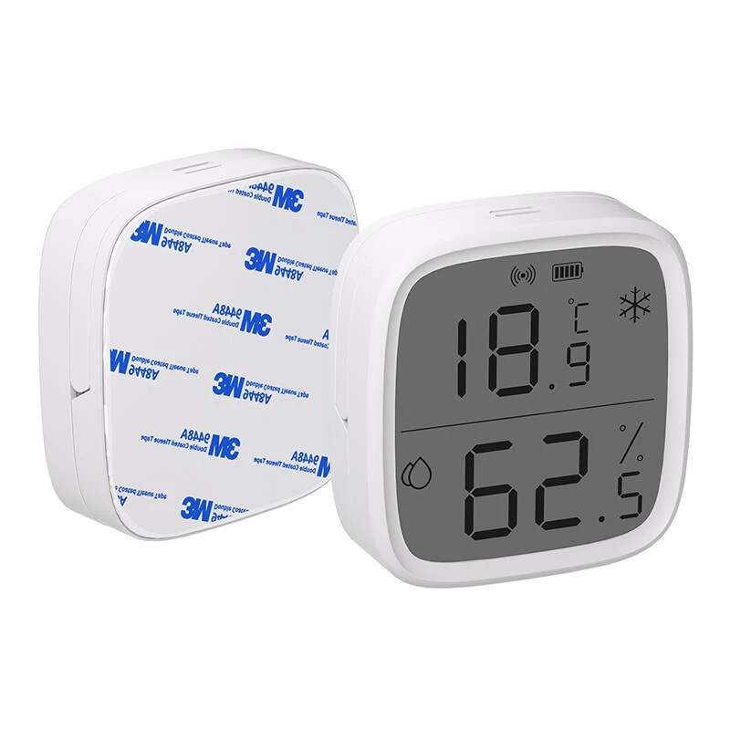 Sonoff ZigBee Innen-Temperatur- & Feuchtigkeitssensor SNZB-02D Kabellos Batterie CR2450