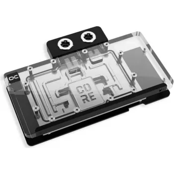 Alphacool Core RX 9070 XT Steel Legend GPU-Wasserkühler mit Backplate