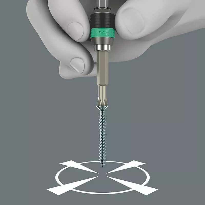 Multi-bit screwdriver Wera Kraftform Kompakt Pistol RA-R 1 7 pcs