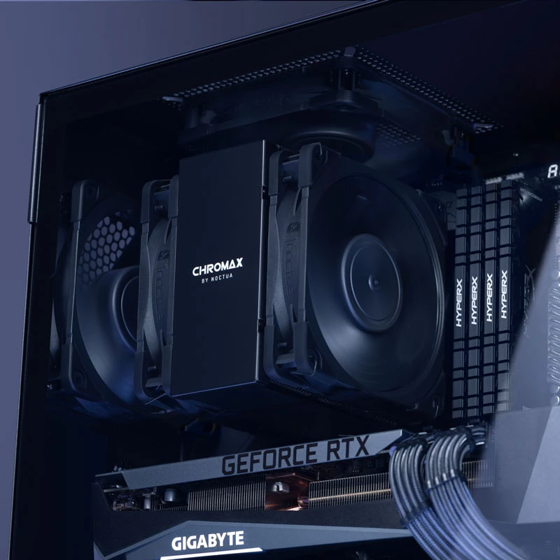 Noctua NA-HC8 chromax.Schwarz Heatsink Cover