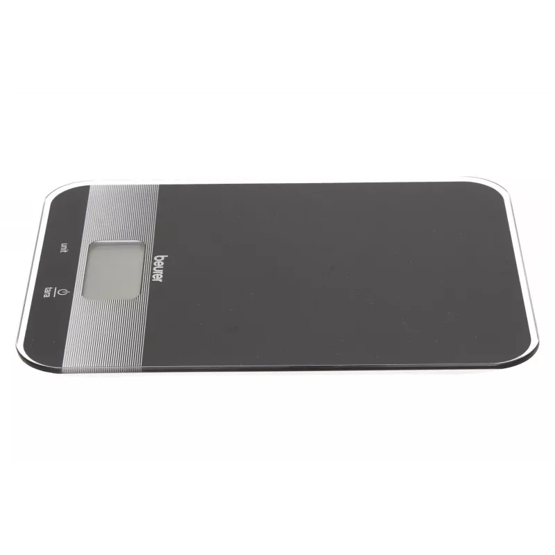 Beurer 70404 Küchenwaage digital schwarz tragbar 5 kg 200x145x17 mm