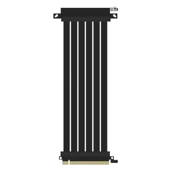 Supd Riser Ribbon Kabel – PCIe 4.0, 270 mm, schwarz