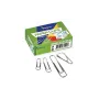 Clips Forpus, weißes Metall, 50 mm, rund, gewellt (100) 1104-106