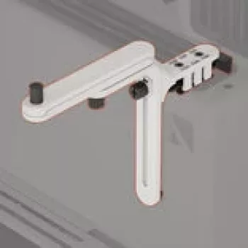 GPU-Montagehalterung HAVN HS 420 weiß — PCIe-Riser-/Stützhalterung für Grafikkarten