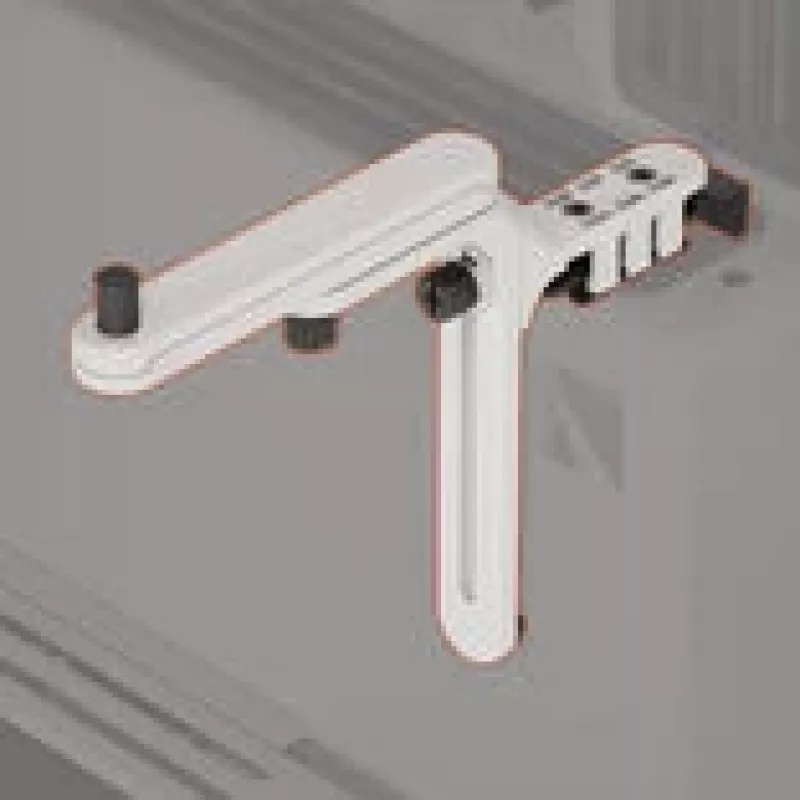 GPU-Montagehalterung HAVN HS 420 weiß — PCIe-Riser-/Stützhalterung für Grafikkarten