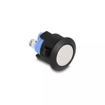 Drucktaster DELOCK 22043 16 mm flache Schraubklemmen
