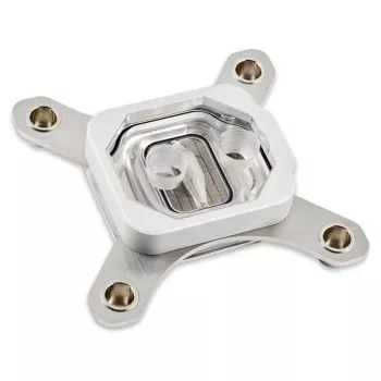 Wasserblock Aqua-Computer 21871 — Acetal/Aluminium-Konstruktion, 94×94×22 mm