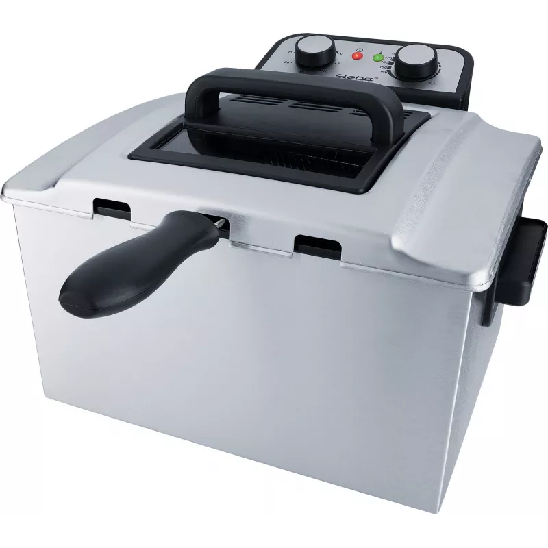 Fritteuse Steba DF 300 Double 5 L 3000 W Schwarz Edelstahl