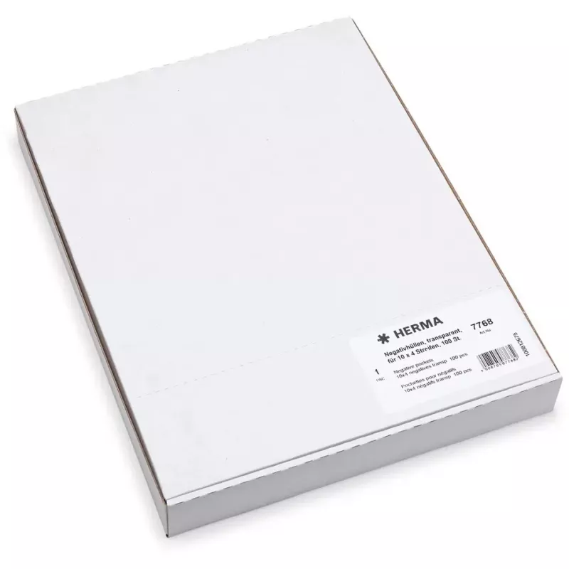 Negative storage page HERMA 7768