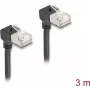 Netzwerkkabel DeLOCK RJ45 Cat.6A 3m Schwarz