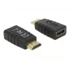 Adapter HDMI (Stecker) > HDMI (Buchse), EDID-Emulator (schwarz)