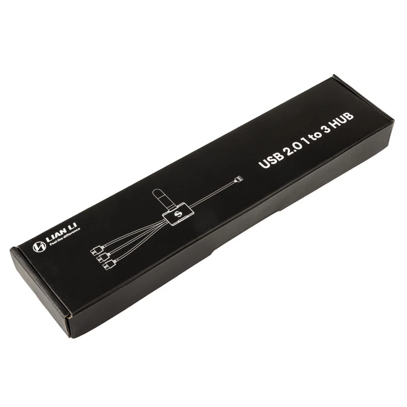 USB-Hub Lian Li PW-U2HB — 3x USB-A 2.0-Anschlüsse