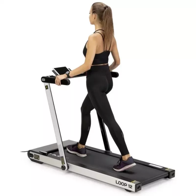HMS LOOP12 elektrisches Laufband 1-12 km/h, grau