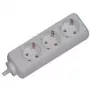 Steckdosenleiste Bachmann 3x Schuko H05VV-F 3G 1,50 mm² 16 A/3680 W 3 m