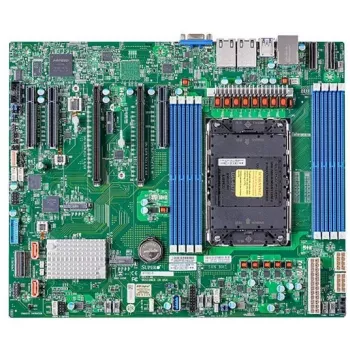 Super Micro SUPERMICRO X13SEI-F - Motherboard - ATX - LGA4677 Socket-E - Intel C741 Chipsatz - USB 3.2 Gen 1 - 2 x Gigabit LAN - Onboard-Grafik (MBD-X13SEI-F-B)