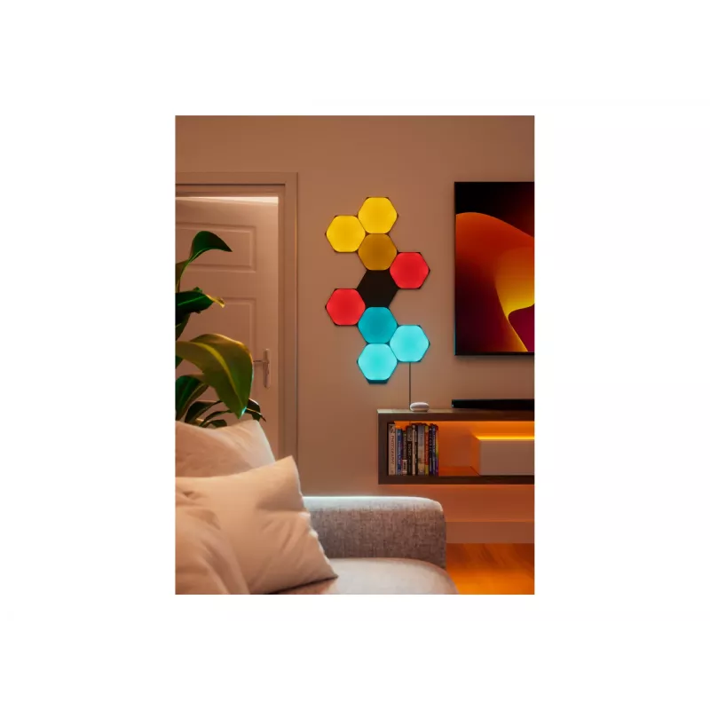 Smarte Wandleuchte Nanoleaf NL42-0102HX-9PK