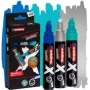 Marker-Set Edding 4-6900-3-1 — 3 Stück, Spitze 2,0–10,0 mm, sortierte Farben