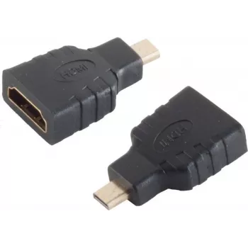 Micro HDMI Adapter ShiverPeaks BS77413 Stecker auf Buchse, Schwarz
