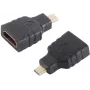 Micro HDMI Adapter ShiverPeaks BS77413 Stecker auf Buchse, Schwarz