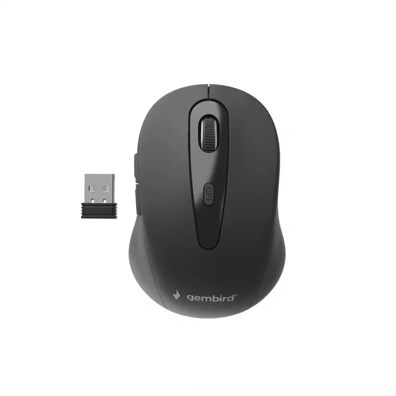 Gembird MUSW-6B-01 Maus Büro Rechtshänder RF Wireless Optisch 1600 DPI